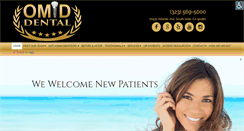 Desktop Screenshot of omidsouthgatedental.com